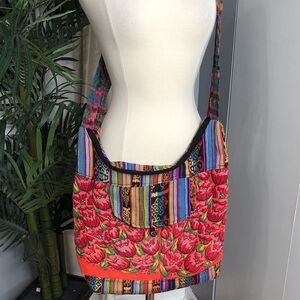 Boho Guatemalan Colorful embroidery Women's Bag